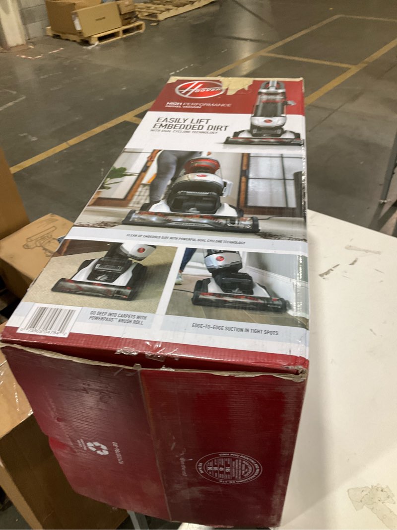 Condition photo showing As Is for Hoover High Performance Swivel Upright Vacuum Cleaner - UH75100