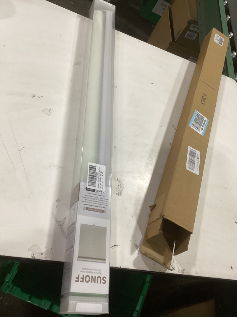 Condition photo showing Good Condition for Blackout Roller Shades Blinds Cordless for Windows Pull Down Room Darkening Door Blinds with Thermal Insulated Easy to Install for Living Room,Bedroom,Home,Office,Beige 30.5" W x 72" H 30.5"W x 72"H Beige