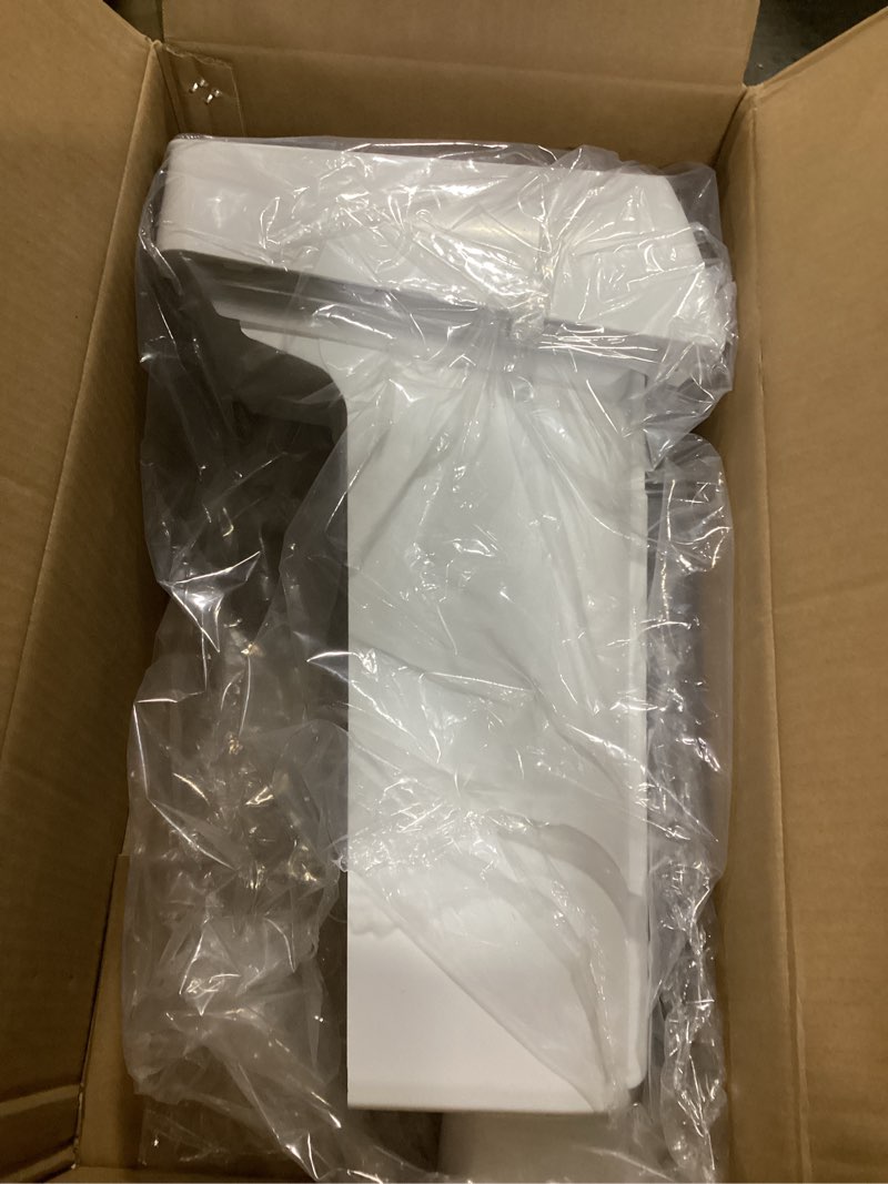 Condition photo showing As Is for upgraded da97-20156b refrigerator ice bucket compatible with samsung ice maker replacement ice tray parts da97-20156a rf28r7201sr rf28r7351sr rf27t5201sr rf27t5201sg rf28hmedbsr rf27t5501sr ice maker