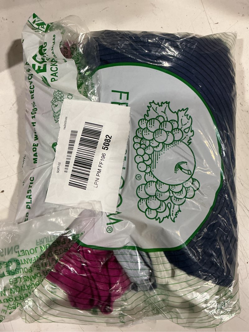 Condition photo showing As Is for fruit of the loom women's eversoft cotton bikini underwear, tag free & breathable cotton 7 cotton - 12 pack - pink/navy/white