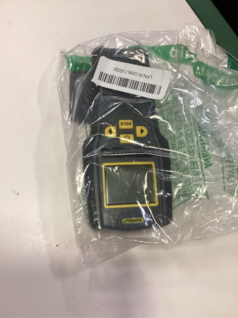 Condition photo showing New/Like New for general tools digital moisture meter mmd7np - humidity sensor- pinless and non-invasive