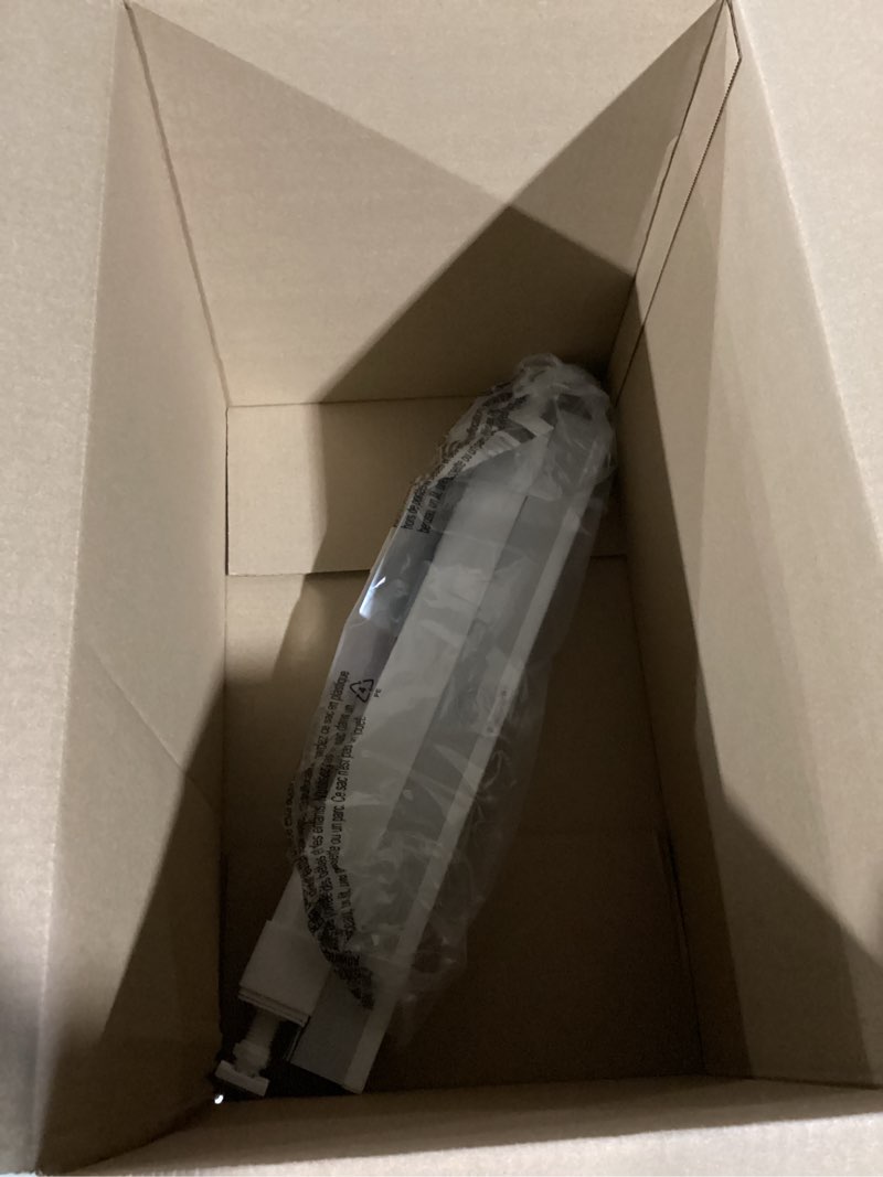 Condition photo showing Good Condition for LazBlinds No Tools No Drill Cordless Cellular Shades, Blackout Light Blocking Honeycomb Shades for Home, Thermal Insulation Blinds for Windows, 20" W x 48" H, White Blackout-white 20" W x 48" H