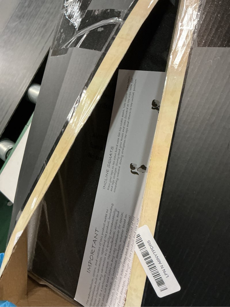 Condition photo showing New/Like New for Professional Slant Board, Adjustable Incline Board and Calf Stretcher, Slant Board for Calf Stretching, Calf Stretch Board