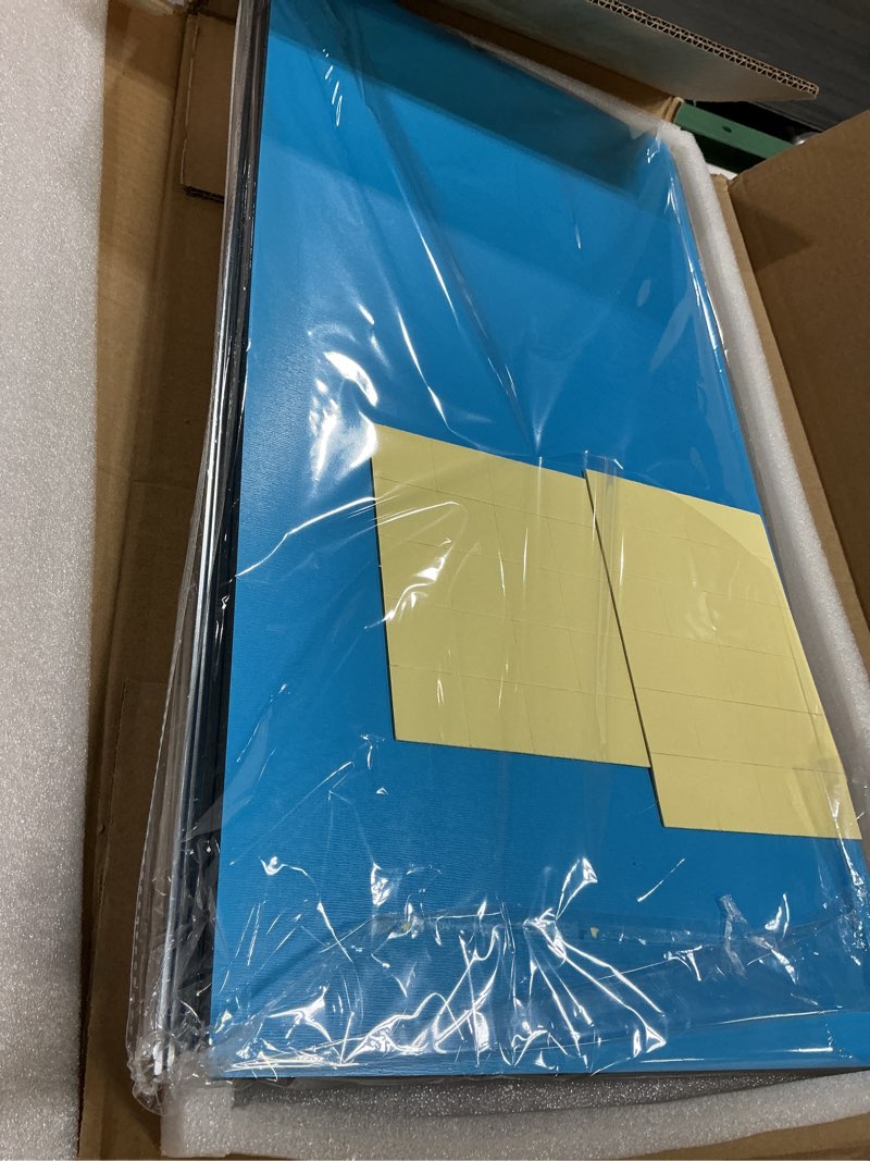 Condition photo showing New/Like New for Queekay 10 Pcs Home Gym Mirrors 12" x 24" Acrylic Wall Mirror Tiles 2mm Thick Self Adhesive Mirror Sheets Frameless Wall Mounted Mirror Stickers Decor for Workout Bedroom Ceiling