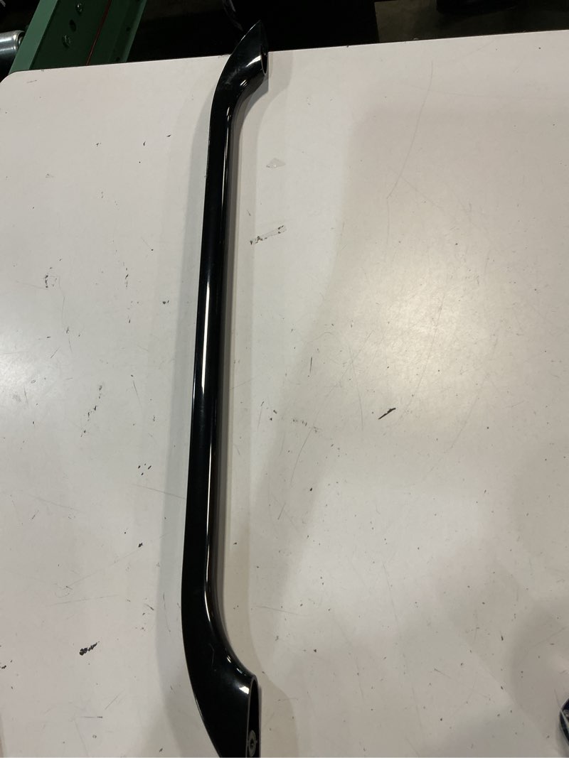 Condition photo showing As Is for microwave black door handle compatible with ge model numbers jvm240bl01, jvm240bl01, jvm240bl02, jvm240bl02, jvm240bv01