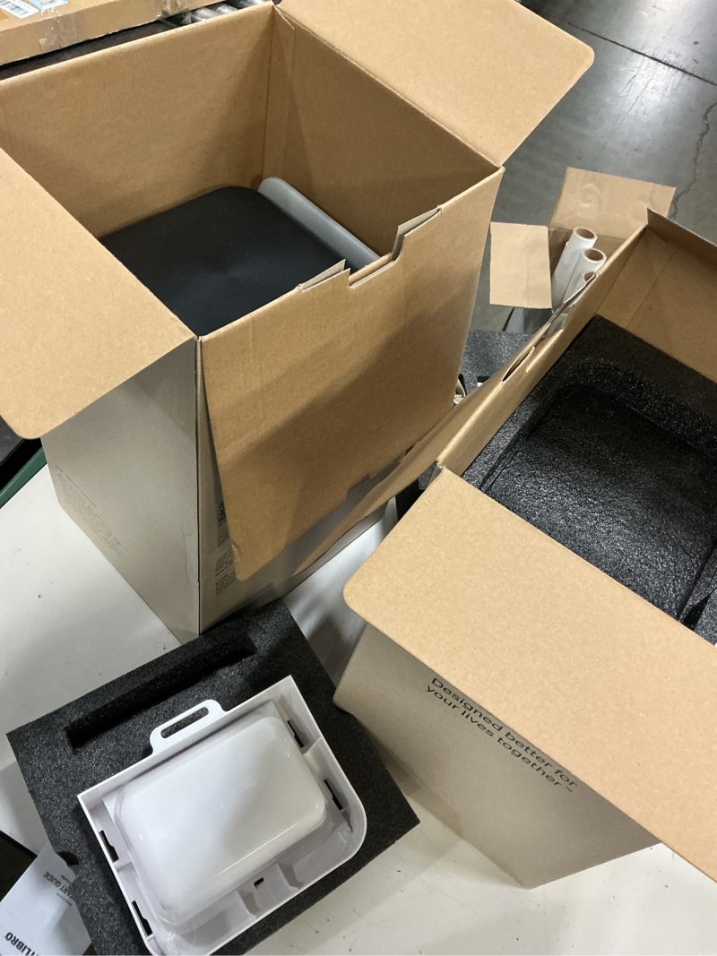 Condition photo showing Good Condition for petlibro automatic cat feeders for 2 cats, rfid collar tag for exclusive meals, cats recognition to stop food stealing, diet tracking for multi-pet homes and different diets, pet feeder pack of 2 white 3l*2 packs