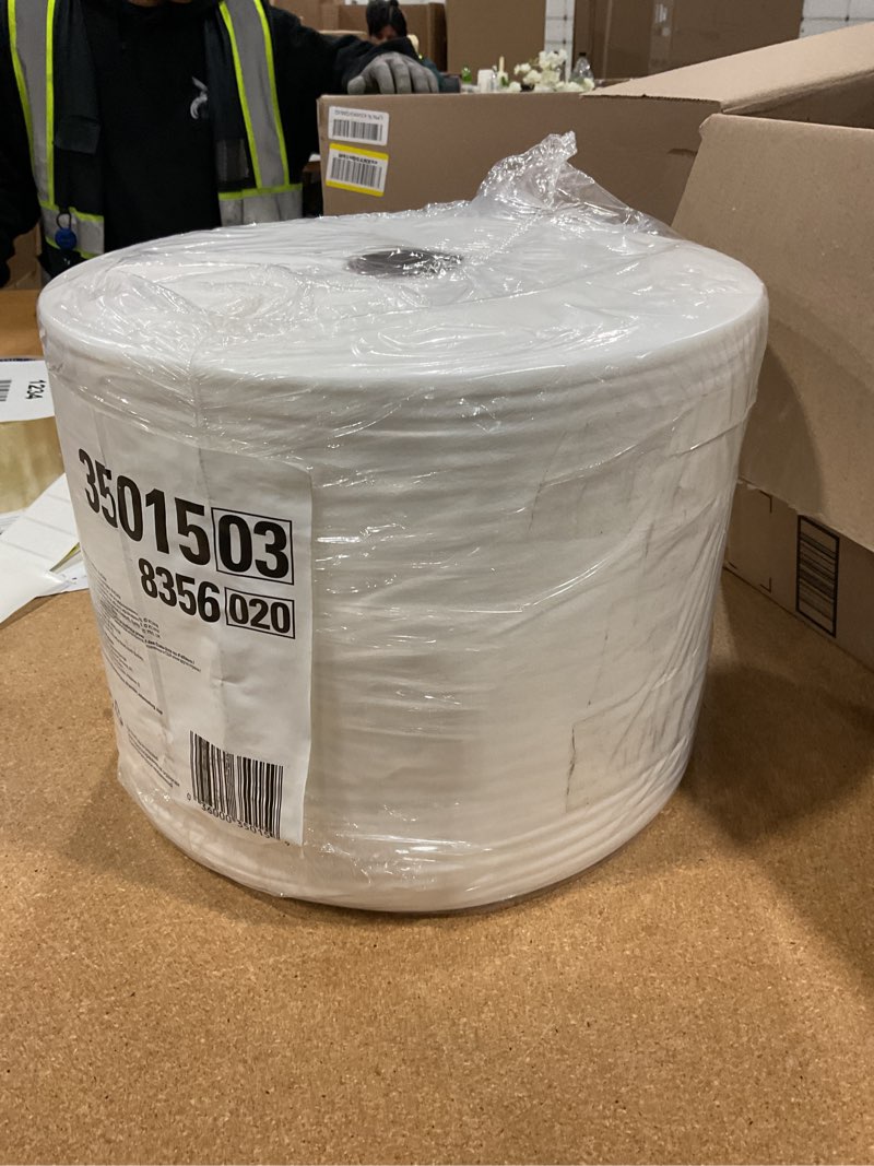 Condition photo showing New/Like New for wypall x50 disposable cloths (35015)  jumbo roll  9.8 x 13.4  white  1 100 sheets per roll