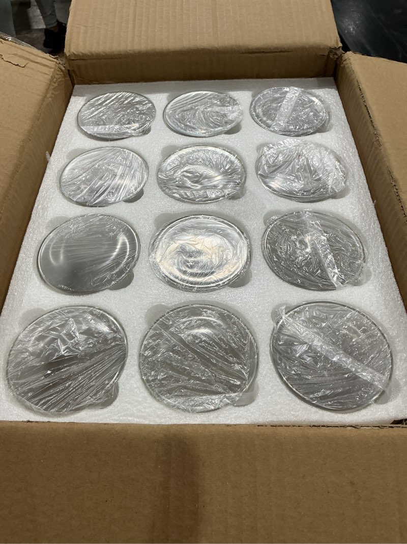 Condition photo showing New/Like New for tbwind 12pcs glass cylinder vases 8 inch tall clear flower vases for centerpieces wedding decoration, hurricane floating candle holder for party table home decor 12 pack 8 inch