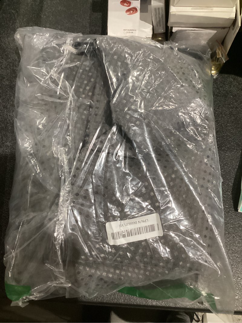 Condition photo showing Good Condition for river dream heavyweight no hooks required dotted waffle weave shower curtain with snap in liner -stall 54w x 80h,hotel grade,spa like bath curtain,graphite grey graphite grey 54"w x 80"l (pack of 1)