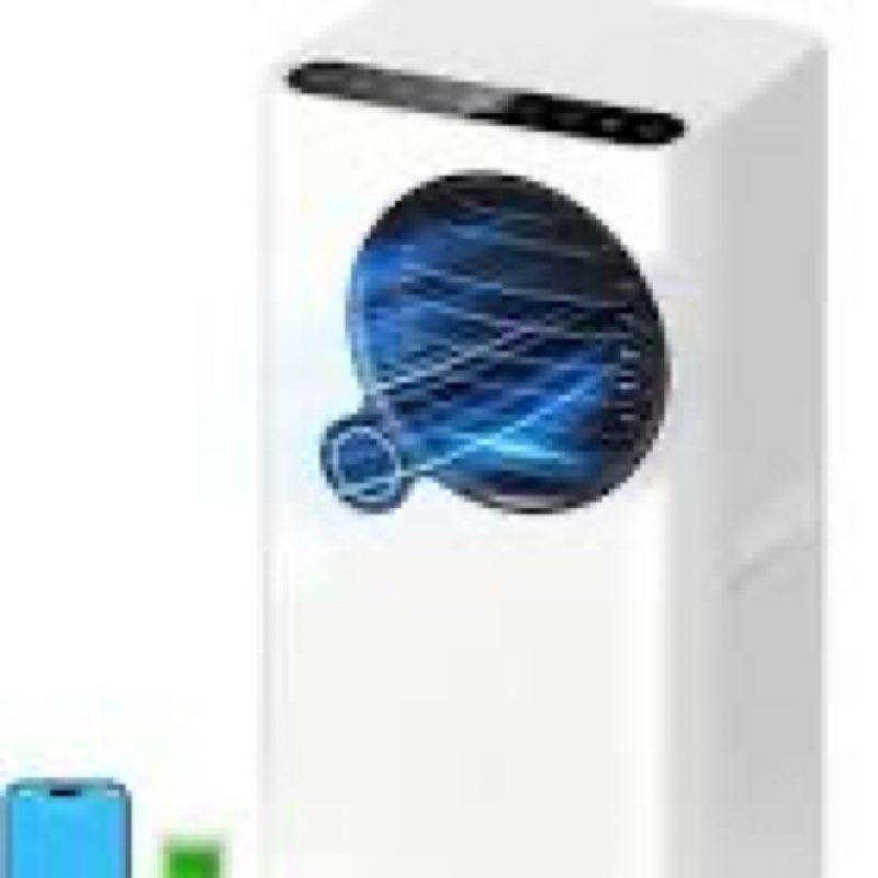 KINDOJIA Portable Air Conditioners 16,000 BTU, 6-in-1 Smart AC with WiFi App Control, Ultra-Quiet Sleep Mode, Child Lock & 24H Timer, Ideal for Large Rooms up to 700 Sq. Ft, Bedroom Home Office