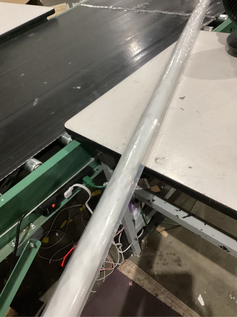 Condition photo showing As Is for levolor 73-in x 78-in white room darkening cordless roller shade