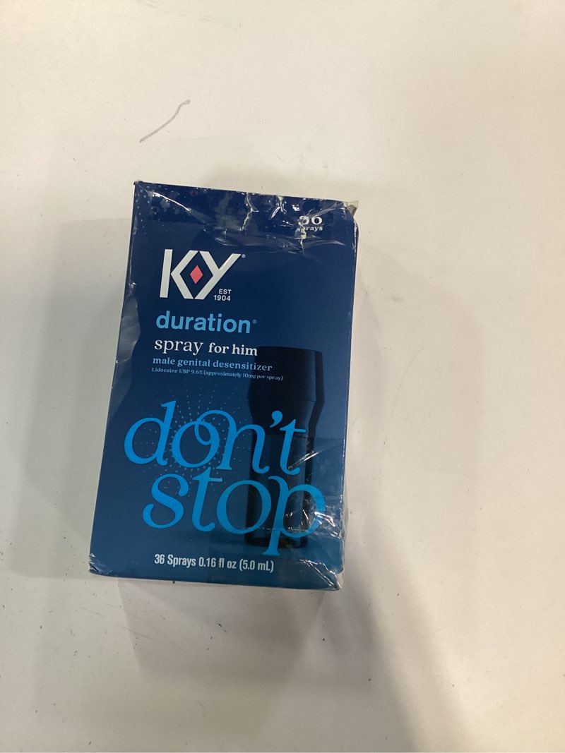 Condition photo showing New/Like New for K-Y Duration Spray for Men - 0.16 fl oz