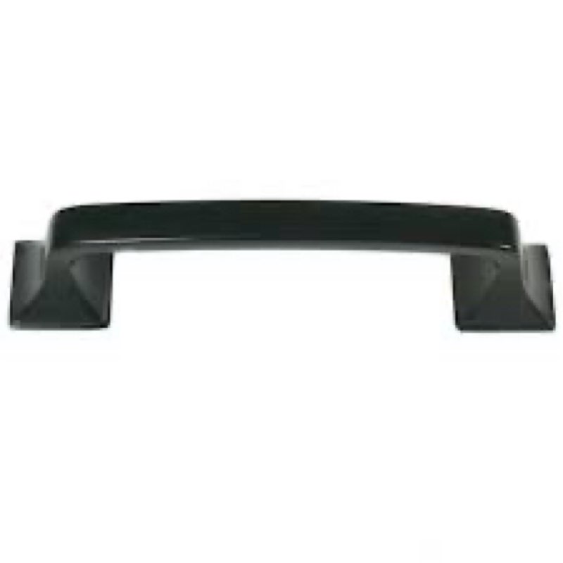 Laurey Newport 3-3/4-in , 96mm Center to Center Oil Rubbed Bronze Rectangular Handle Drawer