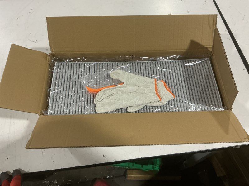 Condition photo showing Good Condition for front trunk hepa carbon air filters kit fit for tesla model y/standard/model y juniper 2020-2026, hepa air filters *2 and hepa carbon filters *2 per package, 4 packs white with installation tools 4pcs white