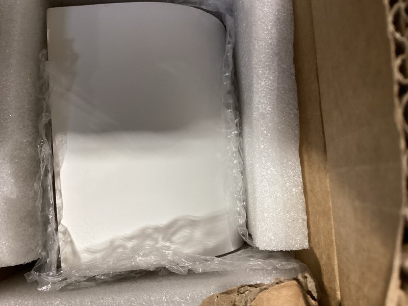 Condition photo showing New/Like New for Kazai. Wall-Mounted Coat Rack 'Toke' - Modern Design Coat Rack with Hidden Wall Hooks - Solid Wood Veneer Panel Coat Hanger - White 8 Hooks White