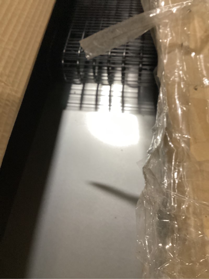 Condition photo showing As Is for 30Inch Wine and Beverage Refrigerator - Dual Zone Beverage Cooler Under Counter, Holds Up to 30 Bottles & 90 Cans Drink and Beer Fridge Built-In for Home Kitchen Bar and Office 30" Wine and Beverage Cooler-30 Bottles+90 Cans