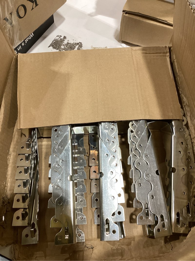 Condition photo showing Good Condition for 2X8 Joist Hanger 20 Gauge LU28 Galvanizing Face Mount Joist Hangers for Wood Hurricane Ties Widely Applicable Rafter Ties - 25 pk 2*8 Joist Hanger-25pcs