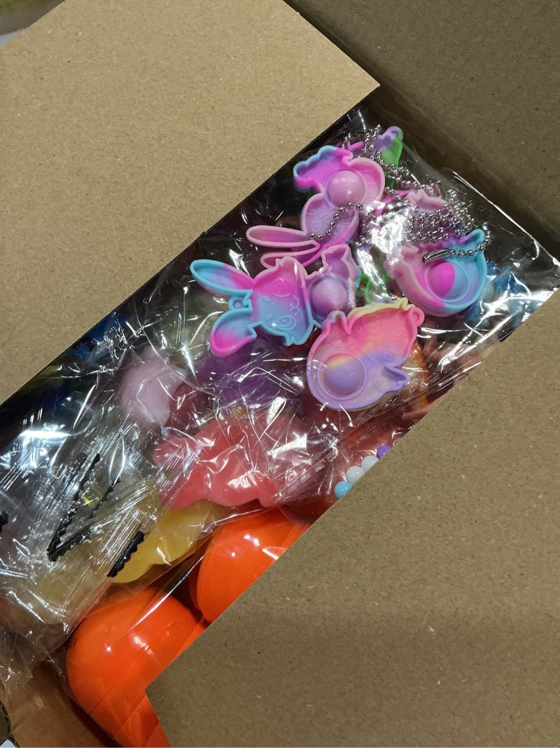 Condition photo showing New/Like New for 318 pcs easter eggs with toys inside bulk filled easter basket stuffers egg hunt easter party favors for kids toddlers boys girls 100 pack