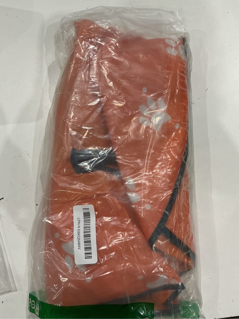 Condition photo showing Good Condition for pet soft dog float raft - inflatable dog swimming float for summer (small, orange)