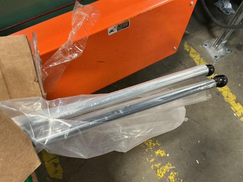 Condition photo showing Good Condition for iaqwe st440m80 44inch 80lbs/356n gas struts shock spring lift support for tonneau cover heavy duty rv bed tv cabinet murphy truck bed floor hatch storage toolbox lid truck topper camper window, 2pcs 44 in 80 lb