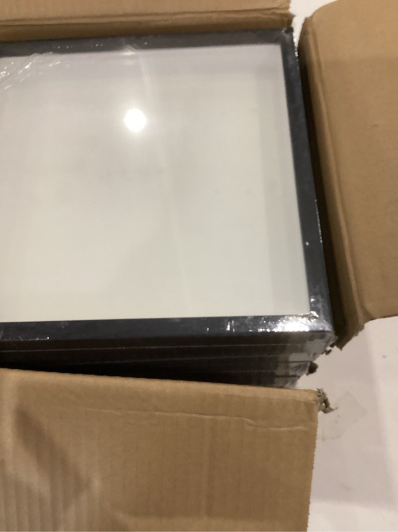 Condition photo showing Good Condition for 6 pack shadow box frame - 1.2" deep shadow boxes 3d picture frame (6 pcs/black, 10"x10") 6 pcs/black 10"x10"