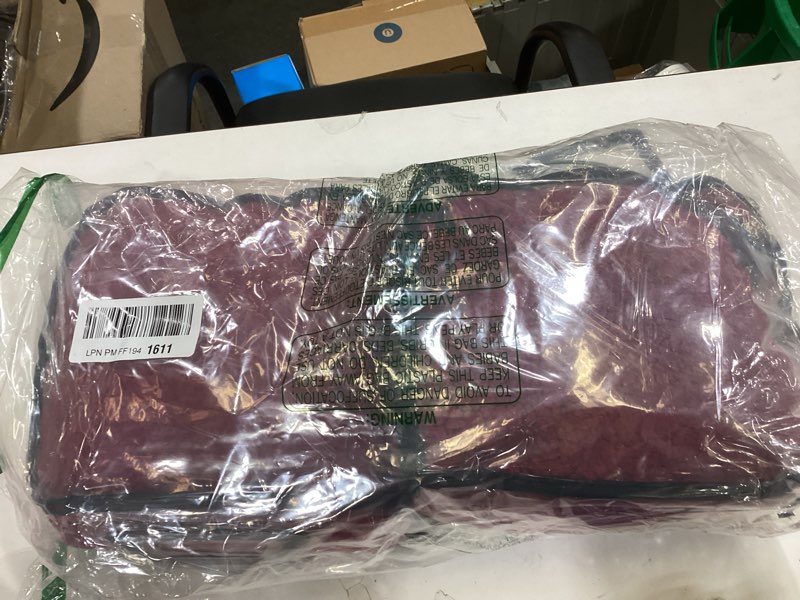 Condition photo showing Good Condition for Tuanse 2 Pcs USB Heated Blanket 25"x 35" Heated Car Blanket 5V Portable USB Electric Throw 3 Heat Setting Electric Throw with Timer Temperature Controller for Car Winter Home Office(Red,Lambswool) Red Lambswool