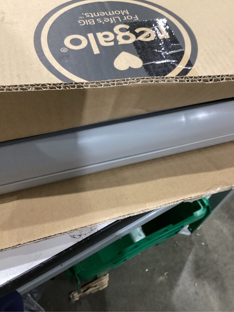 Condition photo showing Good Condition for Regalo Safety 26”-42" Extra Wide Baby Gate for Doorways & Bottom of Stairs, Pressure Mount Safety Gate for Babies, Toddlers & Pets, for Ages 6-24 Months, Tested & Trusted, Family Owned Plastic