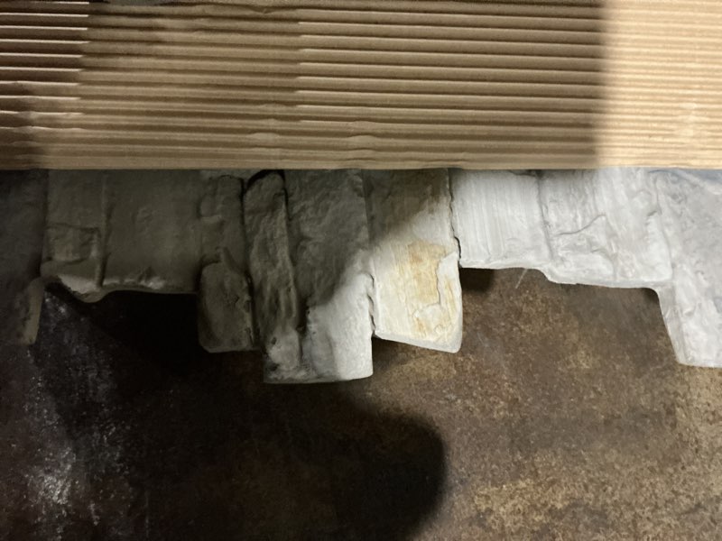 Condition photo showing Good Condition for Canyon's Edge Faux Stack Stone Panel - 24 in x 48 in - Gray Fox (44.76 Sq. ft. / Case) 6 Pack