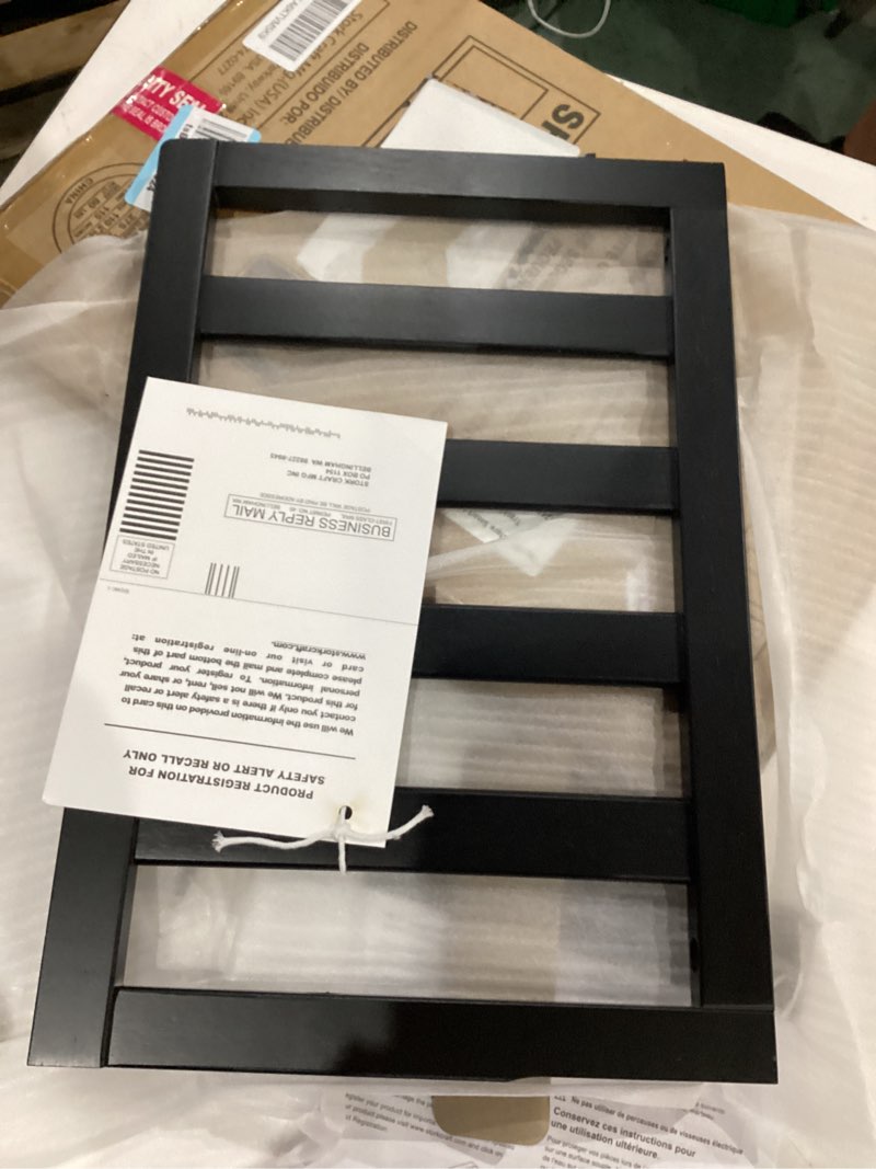 Condition photo showing Good Condition for universal toddler safety rail -slat black