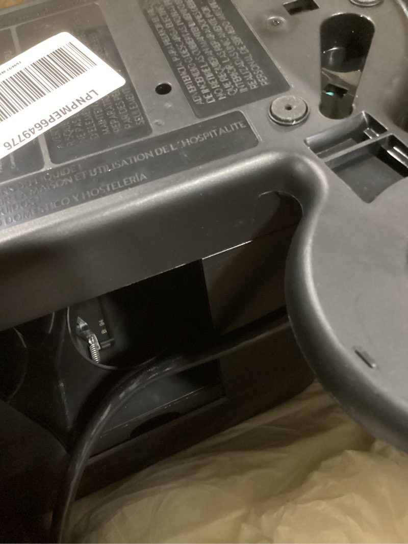 Condition photo showing As Is for Nespresso Vertuo Pop+ Coffee and Espresso Machine by De'Longhi, Liquorice Black Machine Only Liquorice Black