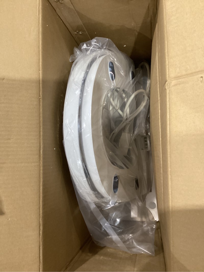 Condition photo showing New/Like New for ZMJH 236 Bidet Toilet Seat Elongated - Endless Warm Water, Heated Seat & Vortex Wash, Dual Front/Rear Cleaning, Warm Air Dryer, LED Night Light, Electric-Powered (Elongated) Oval