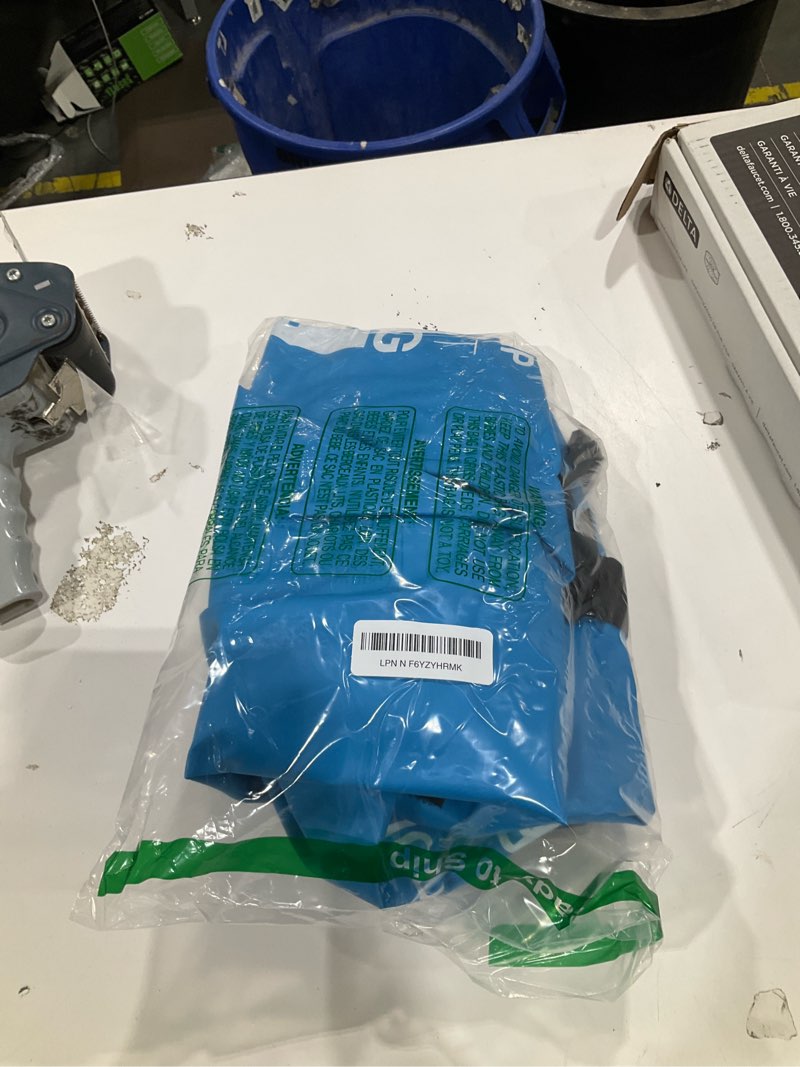 Condition photo showing New/Like New for 2pcs pool ladder weights 50lb universal pool step weights sand bag 20l waterproof 500d pvc heavy duty swimming pool stair weights for above ground and inside pool with 2 nylon handles and 1 funnel light blue 2pcs*20l