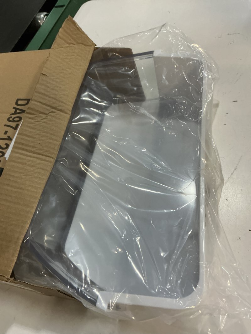 Condition photo showing New/Like New for upgraded da97-12650a refrigerator door shelf bin (right) fit for samsung refrigerator parts rf260, rf261, rf263 replaces da63-06963 da63-07104a - by ami parts