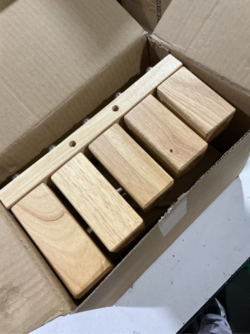 Condition photo showing Good Condition for 5-tone maple wood percussion rhythm blocks for national opera music