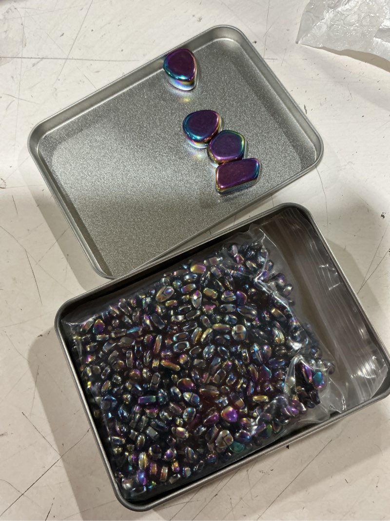 Condition photo showing New/Like New for magnetic beads balls fidget toys adults 600 pcs mini magnetic with four big magnetic putty desk toys,fidget toys for adults, office desk toys?colorfully? multicolored