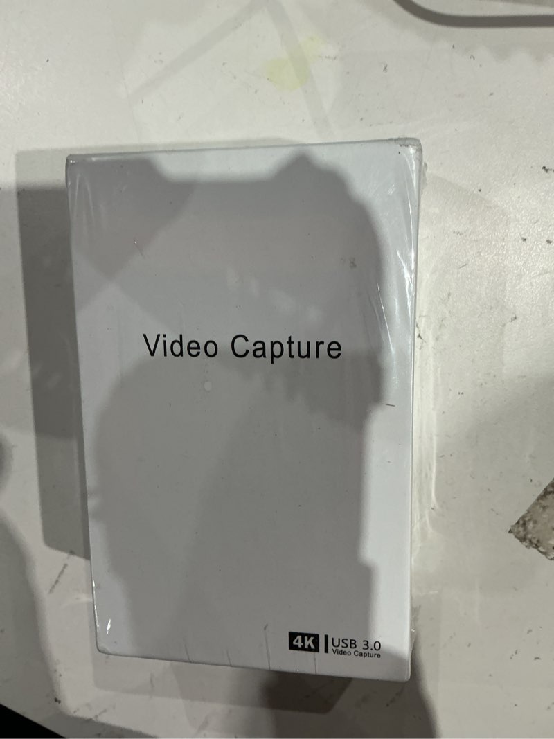 Condition photo showing Good Condition for xiixmask video capture card, audio video capture card, usb 3.0 capture card 4k hdmi loop-out, 1080p 60fps/2k 30fps video game capture for streaming works for ps5/switch/camera/pc/obs(black)