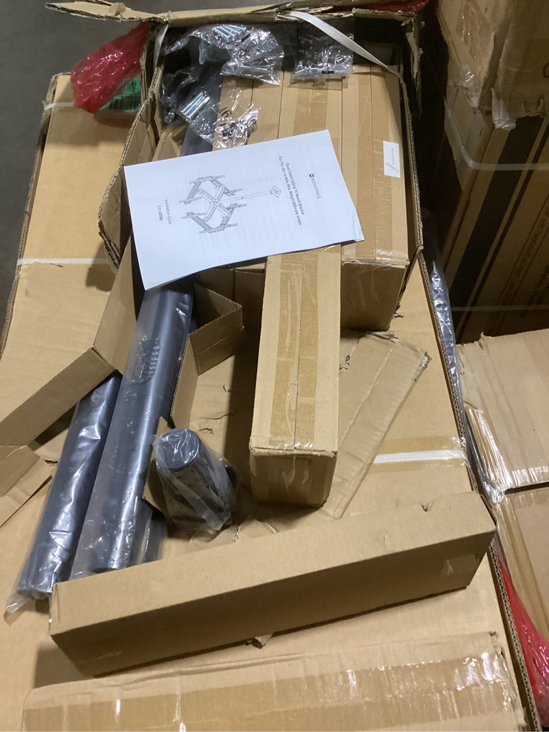 Condition photo showing As Is for Monoprice Specialty Ceiling Mounted TV Wall Mount Bracket Quad Sided for 32" to 65" TVs up to 264lbs, Max VESA 600x400