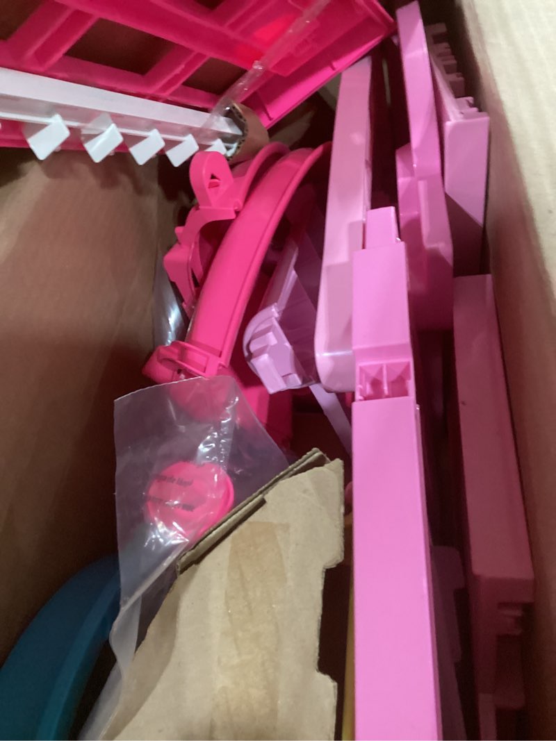 Condition photo showing Good Condition for Barbie Dreamhouse, Pool Party Doll House with 75+ Pieces and 3-Story Slide, House Playset, Pet Elevator and Puppy Play Areas