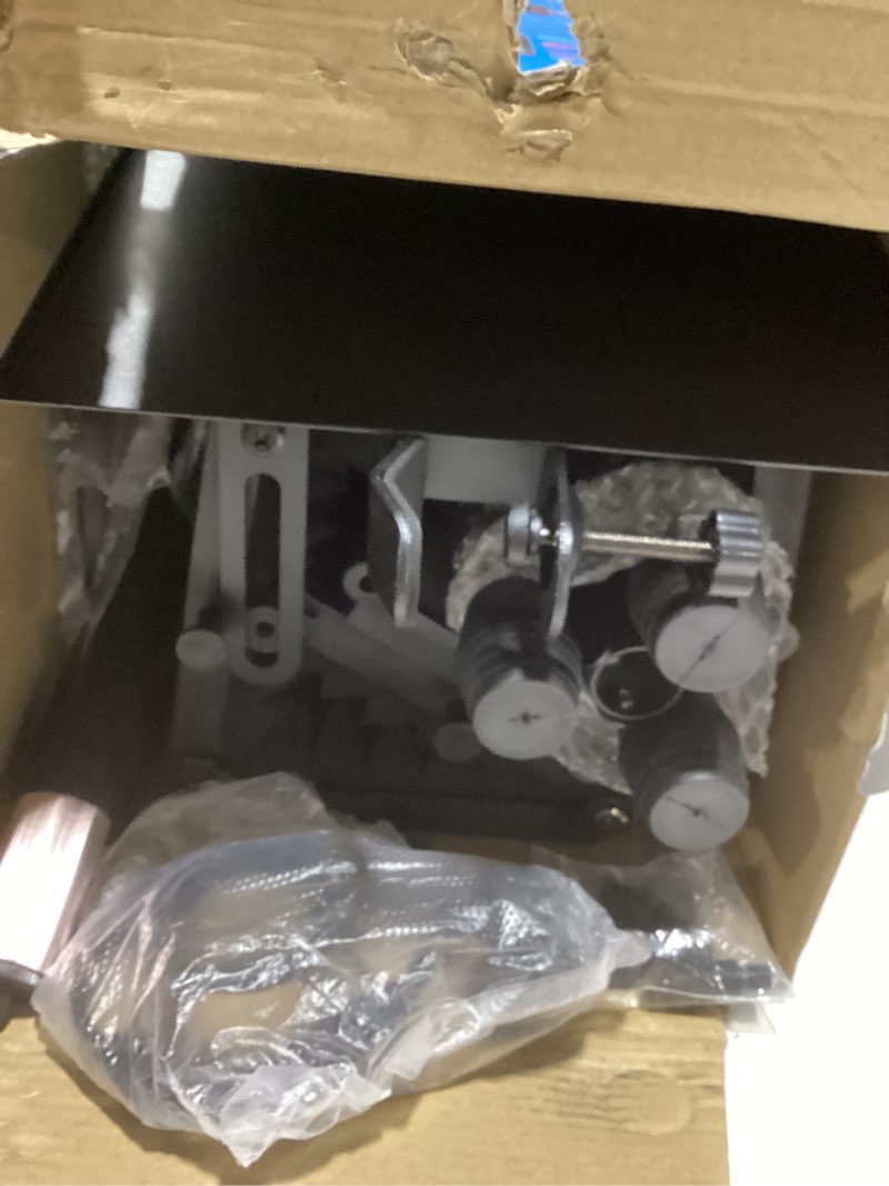 Condition photo showing As Is for Geynnple Microphone Isolation Shield – Foldable & Adjustable Soundproof Panel for Recording, Podcast