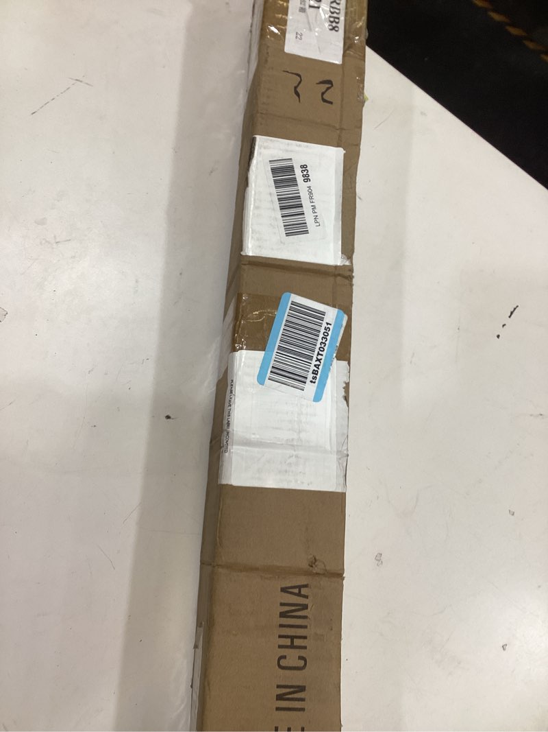 Condition photo showing New/Like New for 47.5 Inch Twin Rail Upright Wall Shelving System with 12 Inch Locking Shelf Bracket Adjustable Closet System Heavy Duty Metal Support for Deep Wire Shelving Closet (8 Pcs) 8 12 Inch