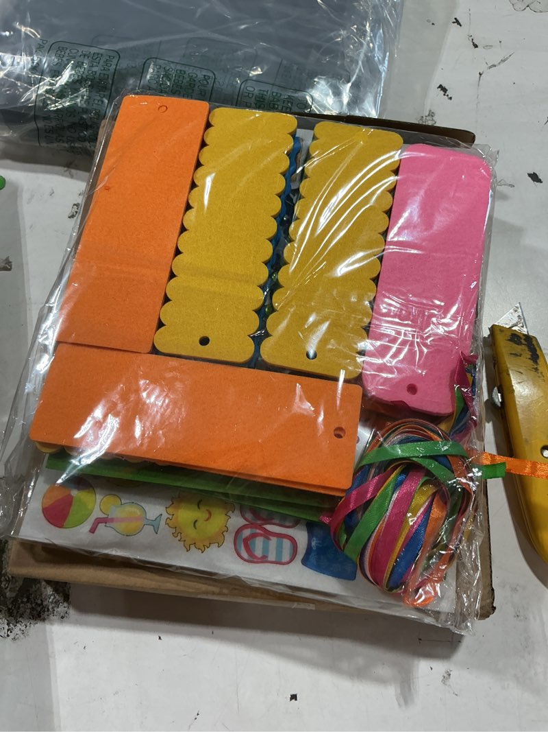 Condition photo showing New/Like New for capoda summer bookmark craft kits felt diy make your own bookmark with tropical fruits pool beach foam stickers for classroom activities reading camping reward party favors (36,summer) 36 summer