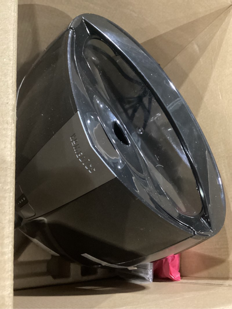 Condition photo showing Good Condition for Homedics TotalComfort Plus Humidifier – Large Air Humidifiers for Bedroom, Plants – Top-Fill 5.3L Water Tank with Cool and Warm Mist, Essential Oil Pads, Colored Night-Light, Black