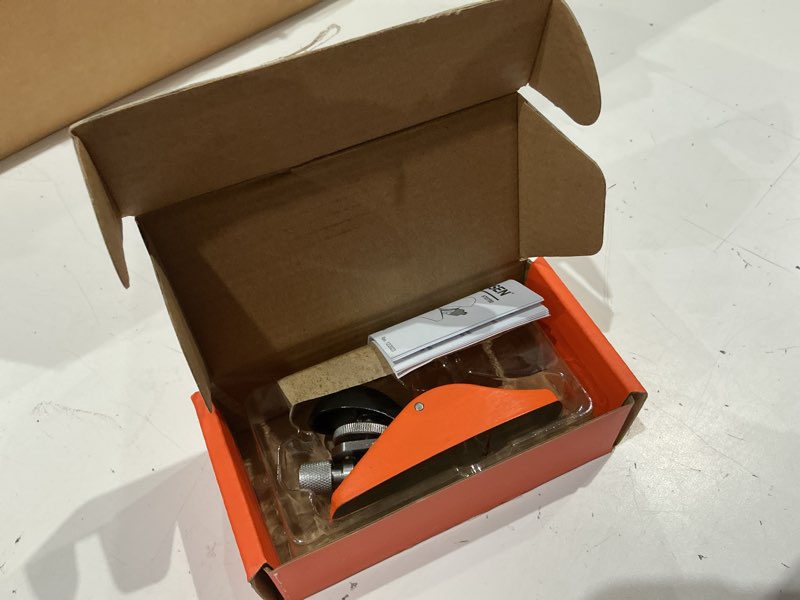 Condition photo showing As Is for jorgensen no.101 mini wood planer - mini hand planer for woodworking, block plane, small hand plane for trimming, wood planing, craft, professional ductile iron body, adjustable cutting depth