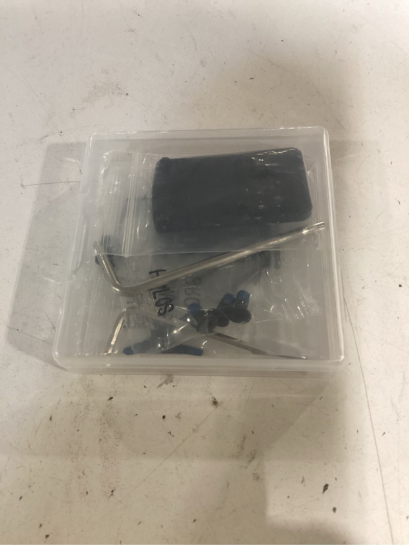 Condition photo showing Good Condition for dpp titanium rear sight dovetail mount compatible with springfield xd holosun 407a/c 507c/508t,osight c/xr and trijicon rmr/sro titanium alloy