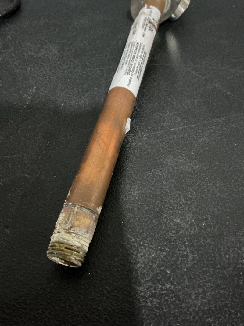 Condition photo showing As Is for prier products diamond 10-in l x 1/2-in mip brass anti-siphon frost resistant half turn sillcock