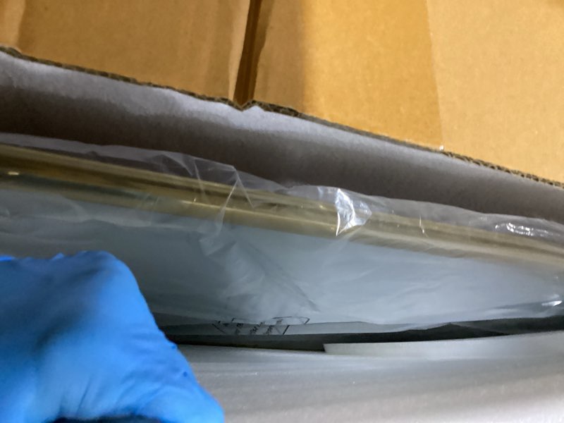 Condition photo showing Good Condition for 24"x36" metal tube wall mirror gold - threshold™