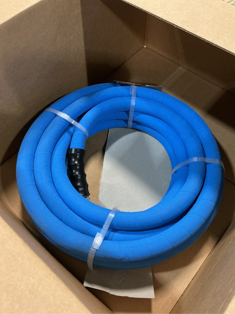 Condition photo showing Good Condition for blubird bb3425 3/4" x 25' rubber air hose, 100% rubber, lightest, strongest, most flexible, 300 psi, 50f to 190f degrees, ozone resistant, high strength polyester braided