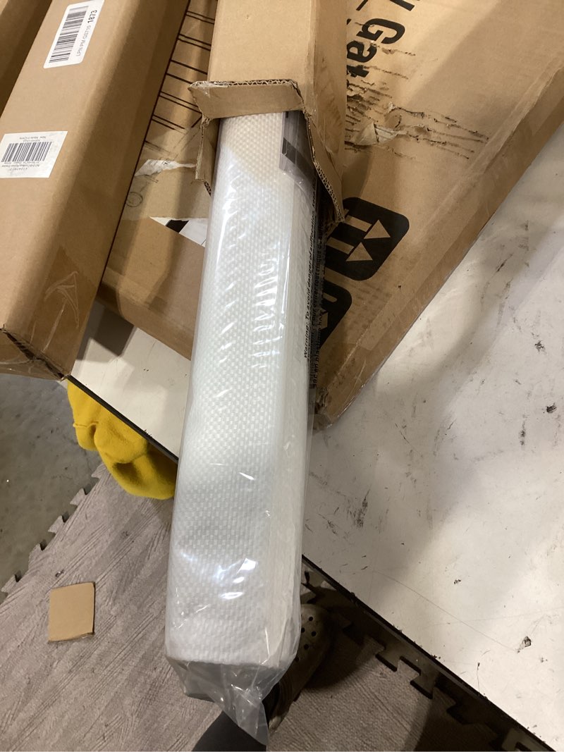 Condition photo showing Good Condition for lazblinds cordless roman shades - no drill easy install light filtering window blinds, thermal insulated room darkening with uv blocking for bedroom/living room, window size 31" w x 64" h, white white 31"w x 64"h
