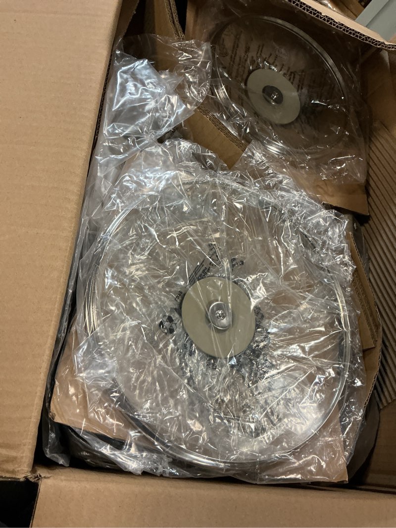 Condition photo showing Good Condition for GreenLife 16 Piece Nonstick Cookware Set, Soft Grip Non-Toxic PFAS-Free Ceramic Pots & Pans, Dishwasher & Oven Safe, Frying, Sauce, Saute, Utensils, Glass Lids, Stay-Cool Handles, Wobble Free, Taupe 16 Piece Cookware Set Taupe