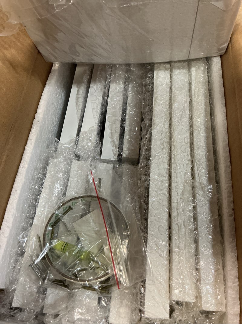 Condition photo showing New/Like New for ray & chow white gallery wall picture frames kit,set of 11 frames,solid wood and glass window,made to display 8x10 5x7 without mat or 5x7 4x6 pictures with mat,hanging hardware included